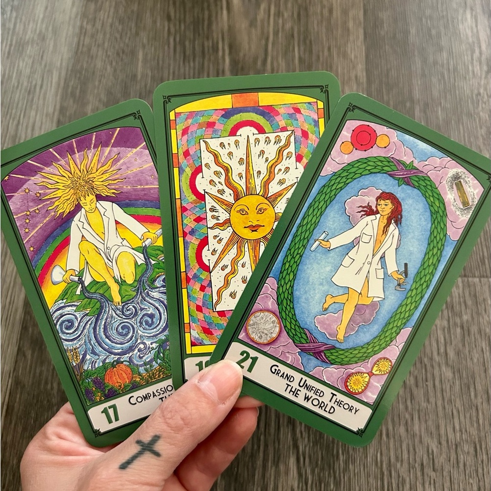 Deck of Science Tarot Cards